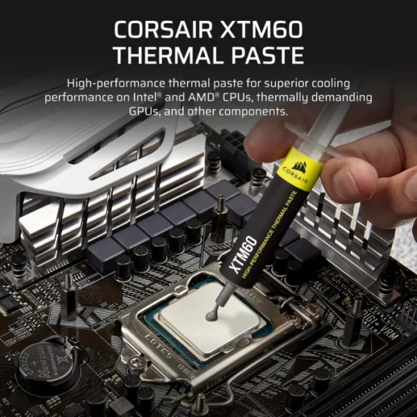 CORSAIR XTM60 — Pasta térmica alto rendimiento, 3 Gramos - Imagen 2