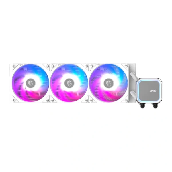 MSI MAG Coreliquid A13 360 White — Enfriamiento líquido AiO 360mm, socket LGA1851/1700-AM5/AM4, blanco - Imagen 2