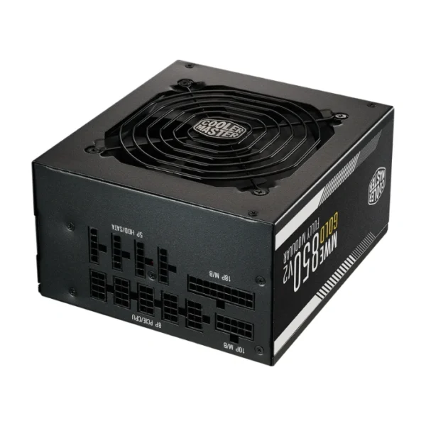 Cooler Master MWE GOLD 850 V2 80+ Gold — Fuente de poder 850W, ATX 3.0, 12VHPWR Cable, capacitores japoneses, full modular - Imagen 2