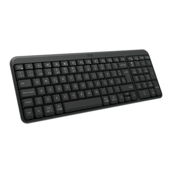 Logitech K250 Compact Graphite — Teclado bluetooth, inalámbrico, español, grafito - Imagen 2