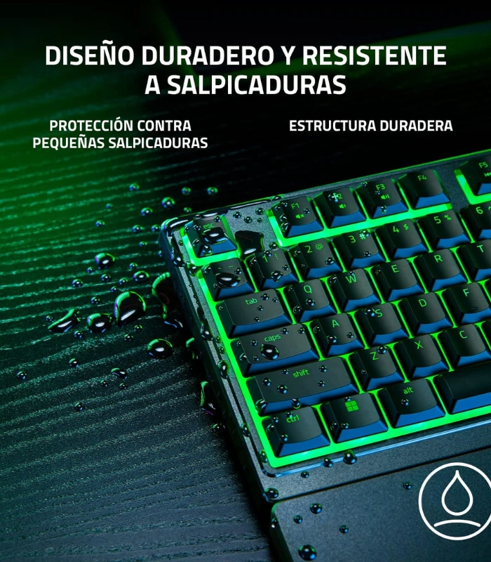 Producto Web - 2025-10-27T201704.043 Razer Ornata V3 X — Teclado gaming, español, ergonómico silencioso, USB, Membrana, RGB Chroma, negro - Imagen 3