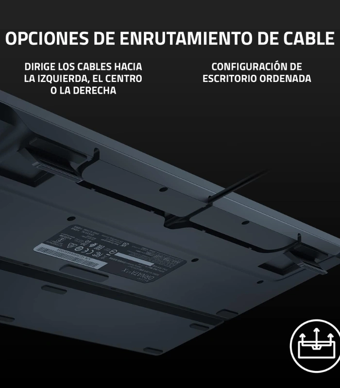 Producto Web - 2025-10-27T201714.043 Razer Ornata V3 X — Teclado gaming, español, ergonómico silencioso, USB, Membrana, RGB Chroma, negro - Imagen 6