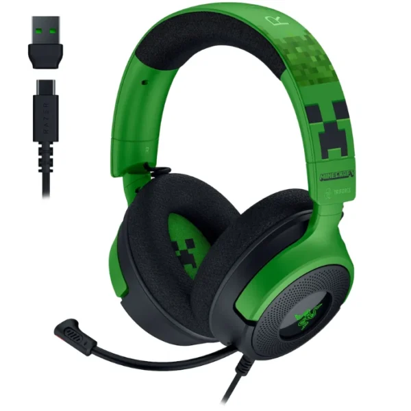 Razer Kraken V4 X Minecraft Edition