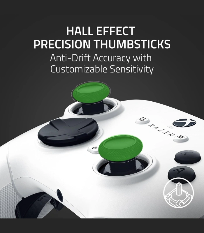 Producto Web - 2025-10-27T220345.035 Razer Wolverine V3 Tournament Edition White — Control con cable, Licenciado para Xbox Series X|S, Xbox One, PC, Cable USB-C, blanco - Imagen 5