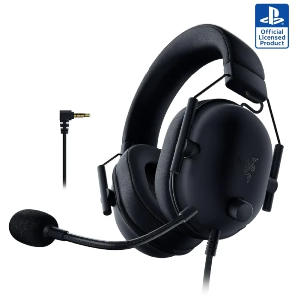 Razer BlackShark V2 X PlayStation — Audífonos gamer, 3.5mm, ligero, para PS5, negro