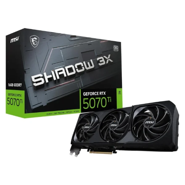 MSI GeForce RTX 5070 Ti 16G SHADOW 3X