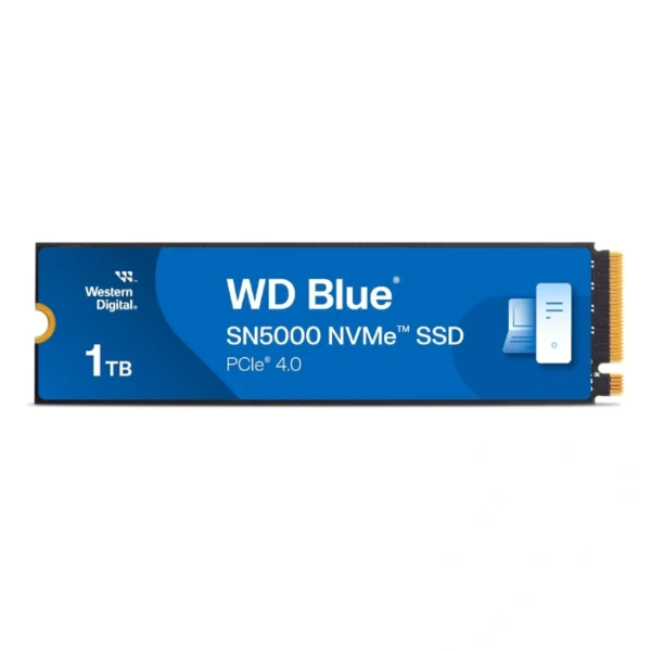 WD Blue SN5000 1TB — SSD NVMe M.2, hasta 5,150MB/s en lectura