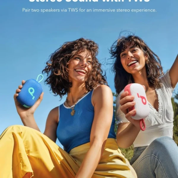 Soundcore Select 4 Go Blue — Bluetooth Shower Speaker by Anker, IP67 Waterproof, azul - Imagen 5