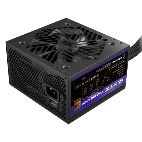 XYZ Volt One 650W 80+ Bronce — Fuente de poder ATX - Imagen 2