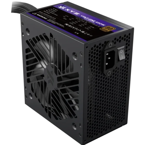 XYZ Volt One 650W 80+ Bronce — Fuente de poder ATX - Imagen 4