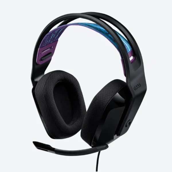 Logitech G335 — Audífono con cable, 3.5mm, multiplataforma