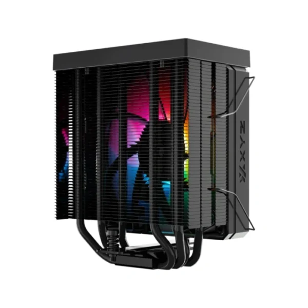 XYZ Thermax 4 Pulsar A-RGB — Disipador de aire, pantalla digital, Intel LGA1200/1700/1851, AMD AM4/AM5 - Imagen 3