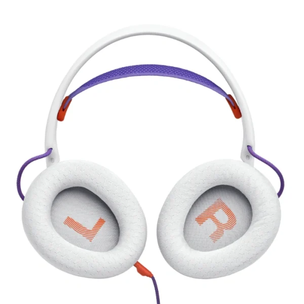 JBL Quantum 250 White — Auriculares con cable multiplataforma para gaming, personalizables con JBL QuantumENGINE, blanco - Imagen 4