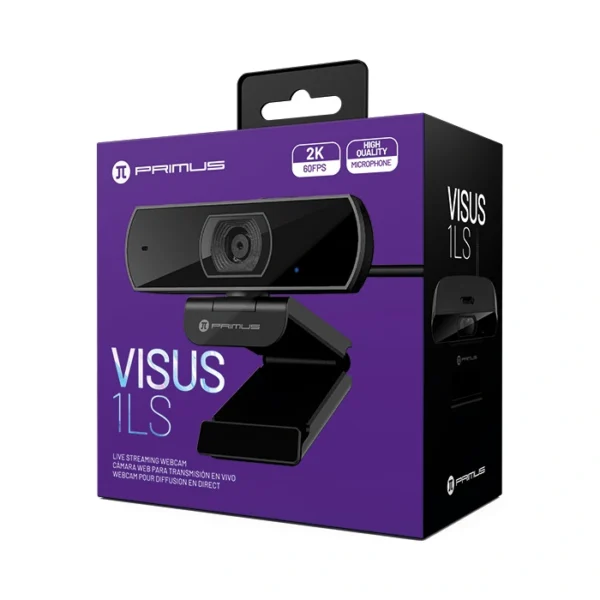 Primus Gaming Visus 1LS — Webcam 2K@60FPS, micrófono - Imagen 2