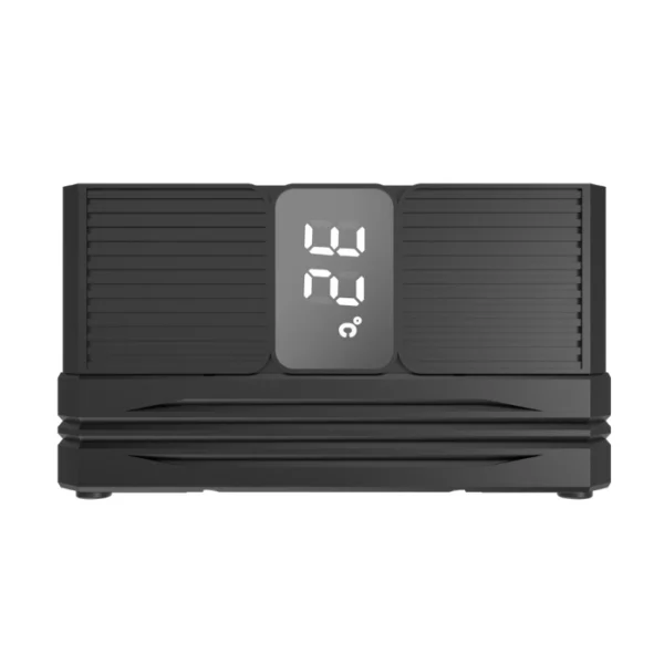 DarkFlash M400 Black — Digital Display Tower CPU Cooler, LGA 1200/1700/1851, AM4/AM5, negro - Imagen 4