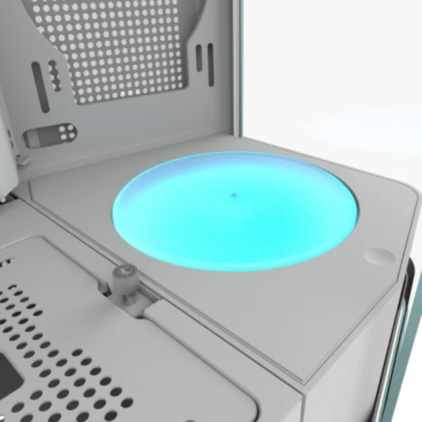 Cougar Plataforma FV270 White — Plataforma giratoria luminosa para case Cougar FV270 - Imagen 2