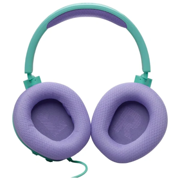 JBL Quantum 100M2 Cyan — Auriculares alámbricos, multiplataforma, gaming, 3.5 mm, menta - Imagen 4