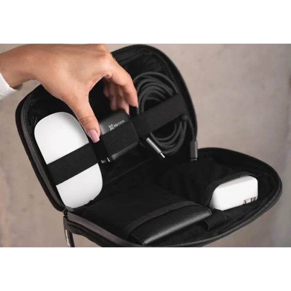 Klip Xtreme Ada Tech Organizer — Organizador de tecnología, negro - Imagen 4