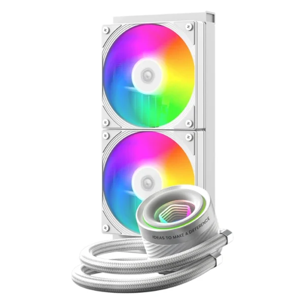 ID-COOLING FX 240 INF ARGB White
