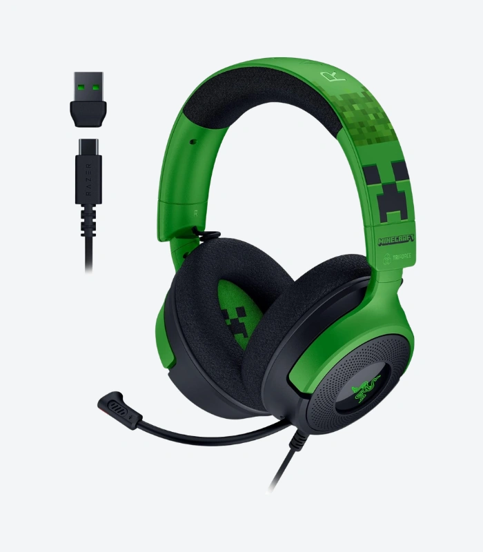 Razer Kraken V4 X Minecraft Edition