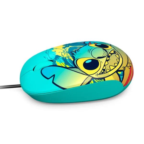 Xtech Disney Mouse Edición Stitch — Mouse alámbrico, azul - Imagen 3