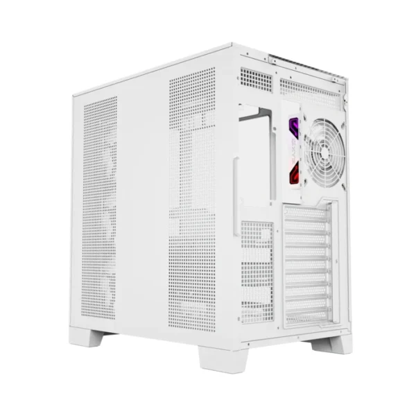 XYZ Tesseract A-RGB White — Caja ATX, 4 Fans ARGB, blanco - Imagen 3