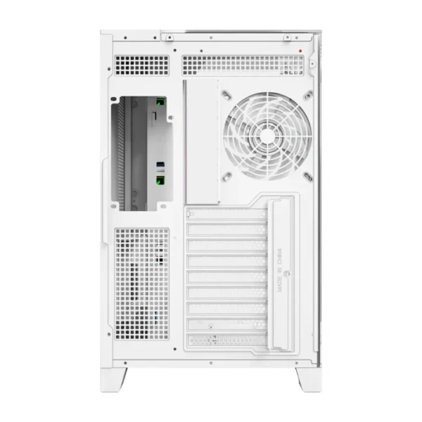 XYZ Tesseract A-RGB White — Caja ATX, 4 Fans ARGB, blanco - Imagen 5