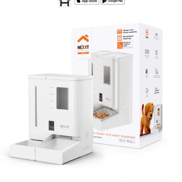 Nexxt Smart Wi-Fi Pet Feeder