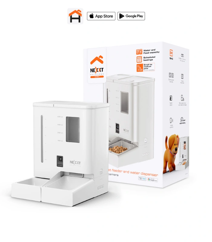 Nexxt Smart Wi-Fi Pet Feeder