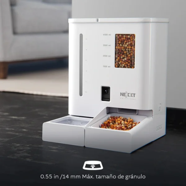 Nexxt Smart Wi-Fi Pet Feeder and Water Dispenser — Dispensador inteligente de alimento y agua para mascotas - Imagen 3