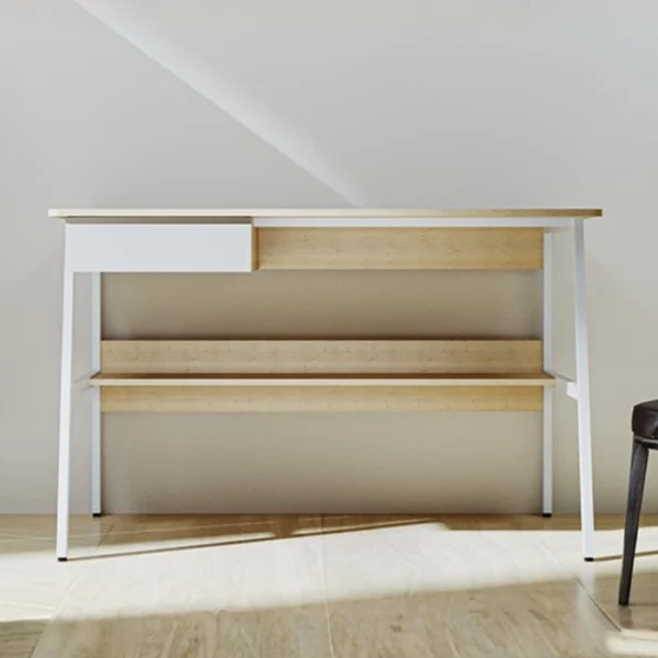Xtech XTF-CD207 - Escritorio 120 x 60 cm, altura 76cm – Roble | no se entrega armado - Imagen 2