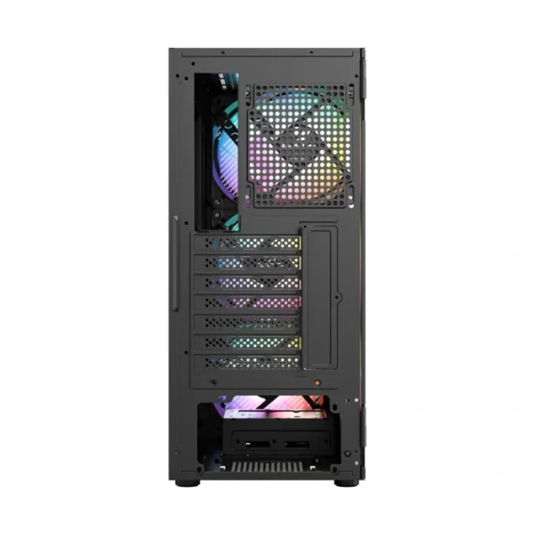 XYZ Airone 50 Mesh — Caja ATX, 1 Fans 120mm + 3 Fans 140mm ARGB, negro - Imagen 4
