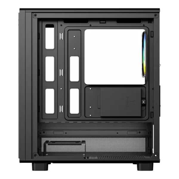 XYZ Atom Black — Caja microATX, 3 Fans 120mm ARGB, controlador, negro - Imagen 5