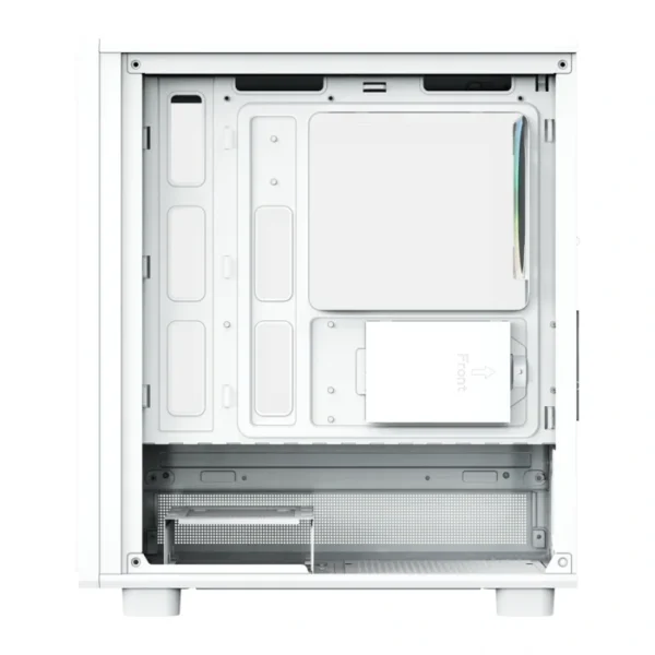 XYZ Atom White — Caja microATX, 3 Fans 120mm ARGB, controlador, blanco - Imagen 5