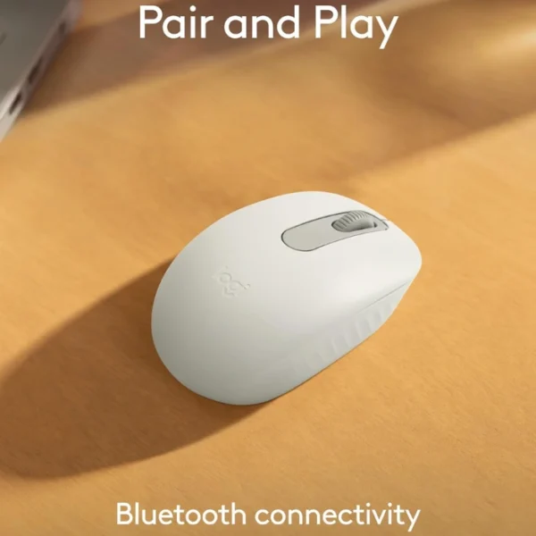 Logitech M196 White — Mouse Bluetooth, inalámbrico, blanco - Imagen 2