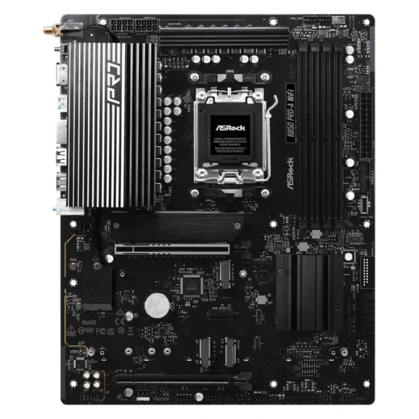 ASRock B850 Pro-A WiFi — ATX, AM5, DDR5, 4 slots - Imagen 2