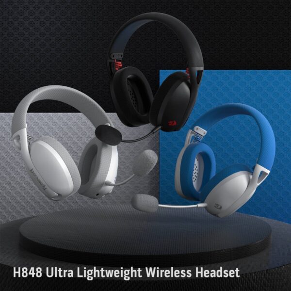 Redragon Ire Pro H848 White — Audífono inalámbrico, bluetooth - Imagen 2