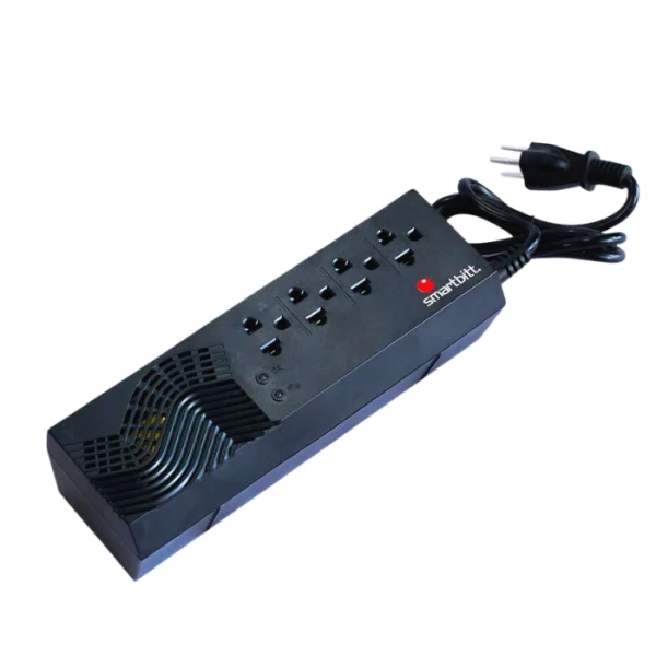 Regulador Smartbitt SBAVR1200S — Regulador de Voltaje, 1200VA, 600W, 4 tomas - Imagen 2