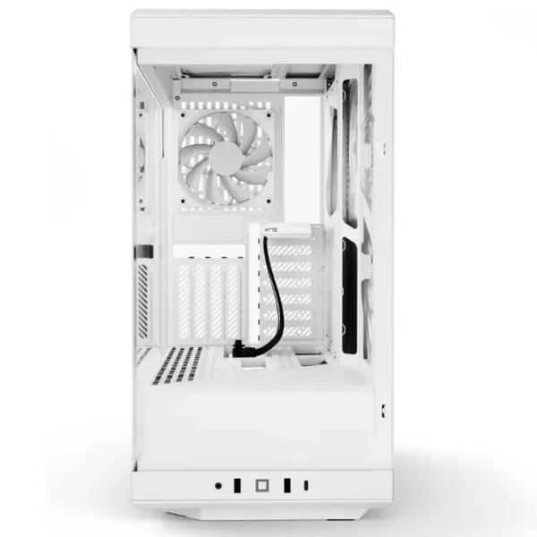 HYTE Y40 Snow White — Caja ATX, 2 Fans 120mm, PCIe 4.0 Riser Cable, blanco | CS-HYTE-Y40-WW - Imagen 3