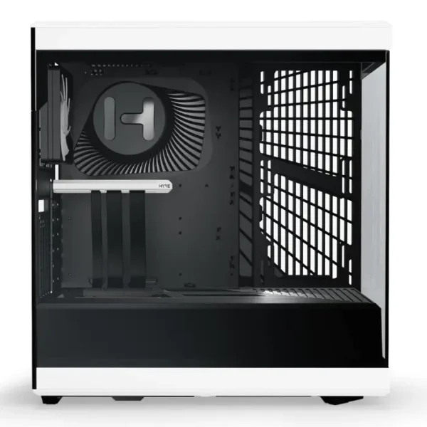 HYTE Y40 Panda — Caja ATX, 2 Fans 120mm, PCIe 4.0 Riser Cable, blanco/negro | CS-HYTE-Y40-BW - Imagen 2