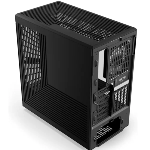 HYTE Y40 Pitch Black — Caja ATX, 2 Fans 120mm, PCIe 4.0 Riser Cable, negro | CS-HYTEZ-Y40-B - Imagen 4