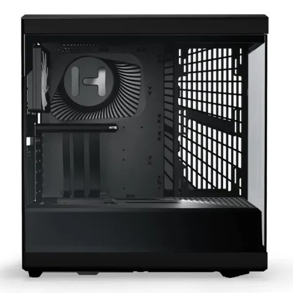 HYTE Y40 Pitch Black — Caja ATX, 2 Fans 120mm, PCIe 4.0 Riser Cable, negro | CS-HYTEZ-Y40-B - Imagen 2
