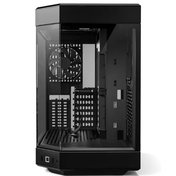 HYTE Y60 Pitch Black — Caja ATX, 3 Fans 120mm, PCIe 4.0 Riser Cable, negro | CS-HYTE-Y60-B - Imagen 3