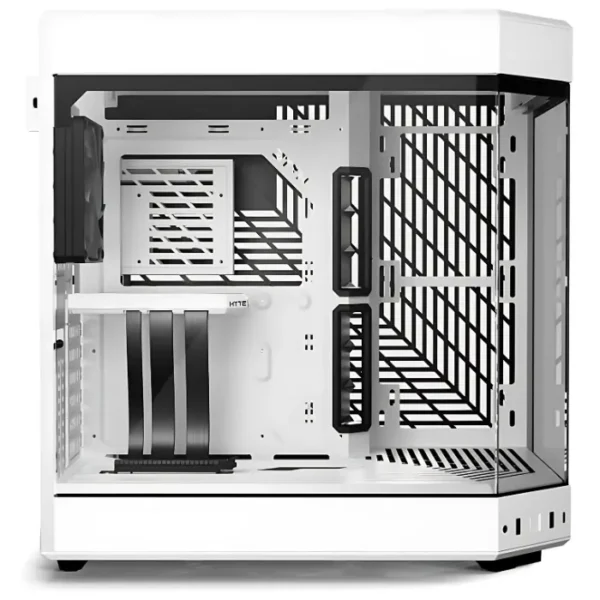 HYTE Y60 Snow White — Caja ATX, 3 Fans 120mm, PCIe 4.0 Riser Cable, blanco | CS-HYTE-Y60-WW - Imagen 2