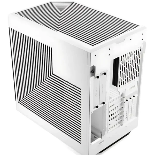 HYTE Y60 Snow White — Caja ATX, 3 Fans 120mm, PCIe 4.0 Riser Cable, blanco | CS-HYTE-Y60-WW - Imagen 4