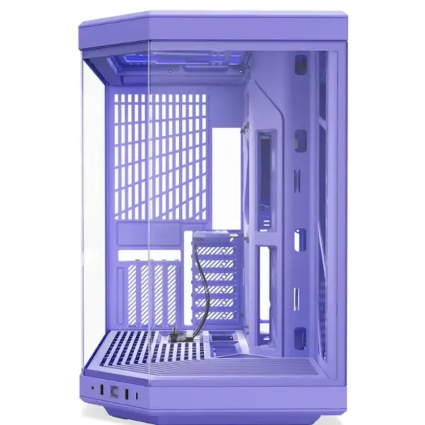 HYTE Y70 Taro Milk — Caja ATX, sin Fans, PCIe 4.0 Riser Cable, lila | CS-HYTE-Y70-TM - Imagen 3