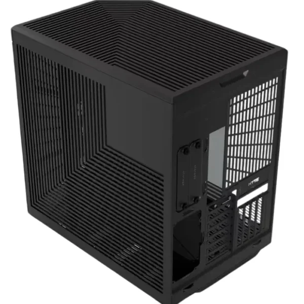 HYTE Y70 Touch Infinite Pitch Black — Caja ATX | Sin Fans | Pantalla táctil 14.5" gen 3 | Negro | CS-HYTE-Y70TTI-BB - Imagen 4