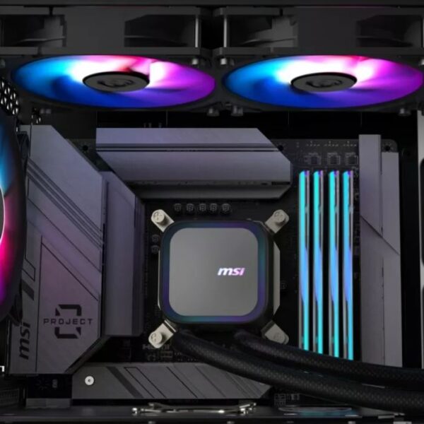 MSI MAG Coreliquid A13 360 Black — Enfriador líquido AiO, compatible con LGA 1851, 1700 / AM5, AM4, negro - Imagen 2