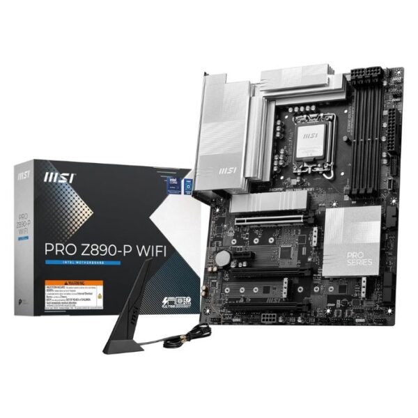 MSI PRO Z890-P WIFI  — ATX, LGA 1851, DDR5, 4 slots | 911-7E34-001