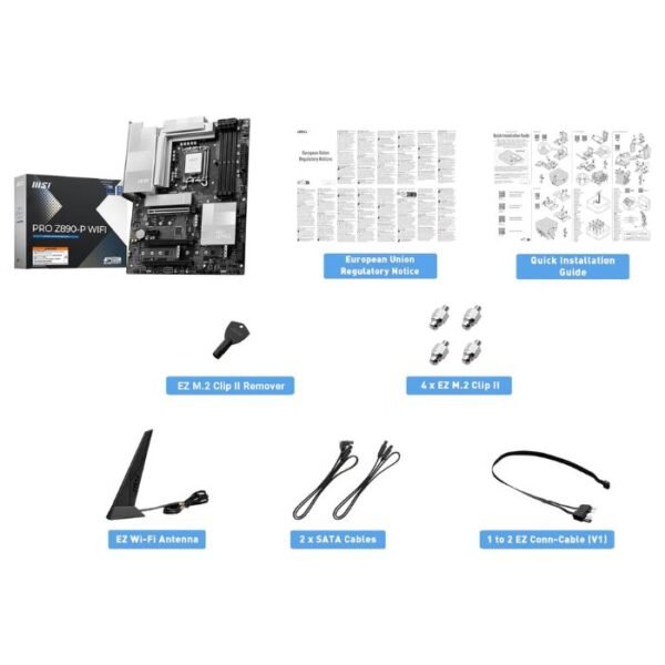 MSI PRO Z890-P WIFI  — ATX, LGA 1851, DDR5, 4 slots | 911-7E34-001 - Imagen 5